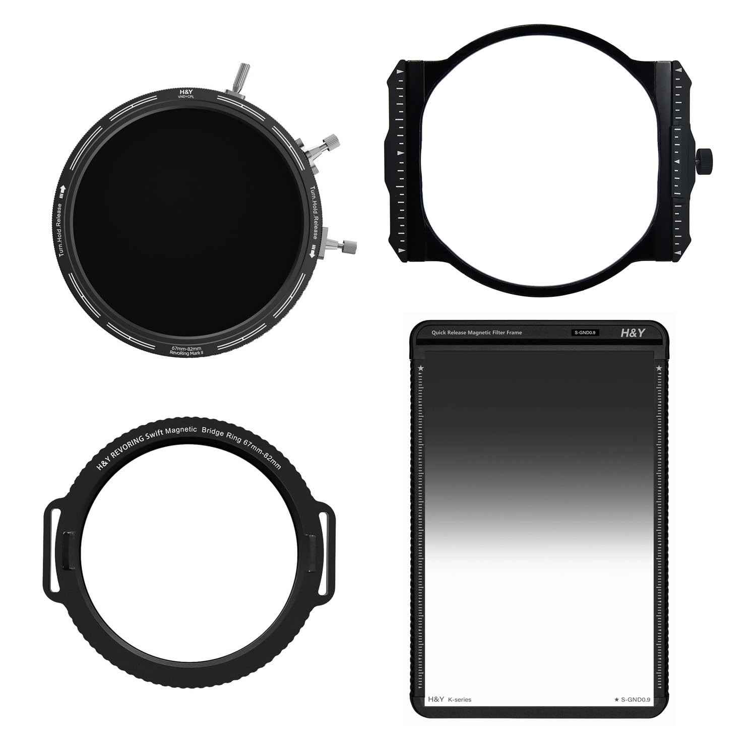 Amazon | H&Y 可変ND+CPL+角型フィルターセット 67-82mm REVORING 