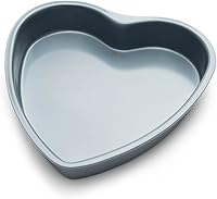 Vista 1 de Fox Run Molde para pastel con forma de corazón, preferido, antiadherente, de 8 pulgadas
