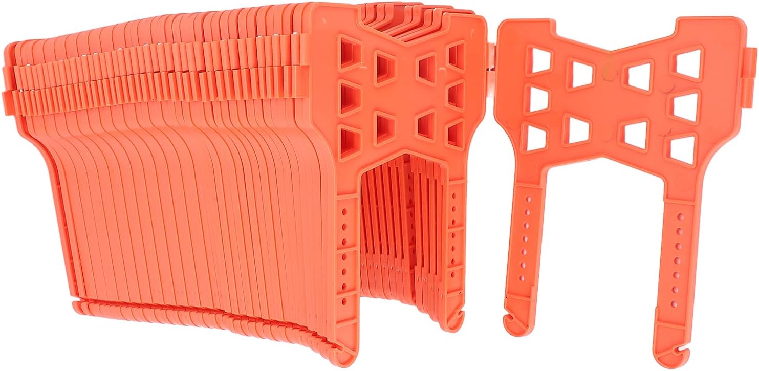 Yosoo Adjustable RV Sewer Hose Holder, Heavy Duty 15FT Support with Carrying Strap, Deep Cradles for Travel Trailers, Campers, Stable and Convenient Discharge