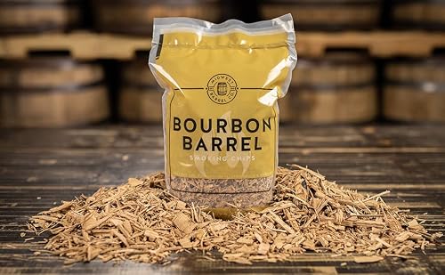 Midwest Barrel Company Genuine Bourbon Barrel Smoking Wood Chips #TOP2