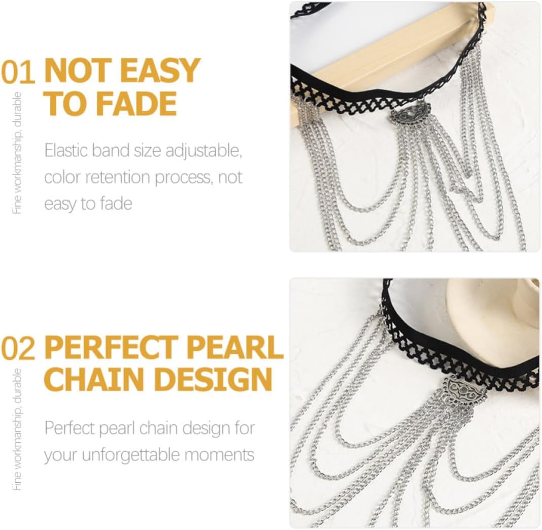 Chain Jewelry Leg Silver Multi 2pcs Body Bohemian Alloy Layer | Lightweight Fashion Design, Beach Parties and Travel Wear, Gorgeous Bohemian Style with Lady Leg Chain Appeal