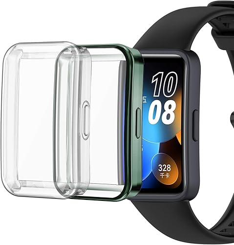 Funda protectora de TPU para Huawei Band 8 (2 unidades)