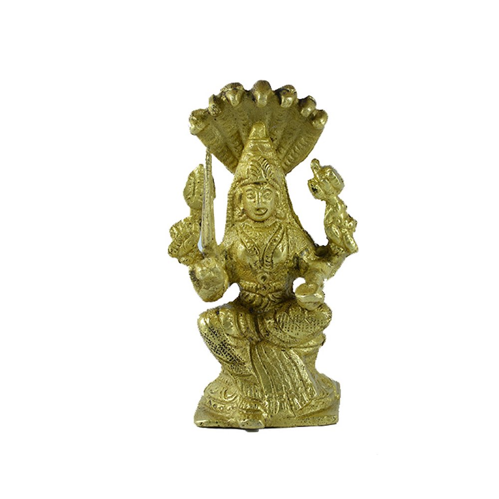 Aakrati Devyom Brass Goddess statuette cadeau de crémaillère traditionnel