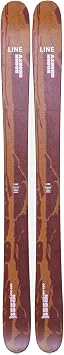 LINE Unisex Bacon Shorty Skis | Lightweight All-Mountain Freestyle Skis with 5CUT Geometry, Symmetric Flex & 4D Fibercap Construction | Playful Twin Tip Design | Without Bindings