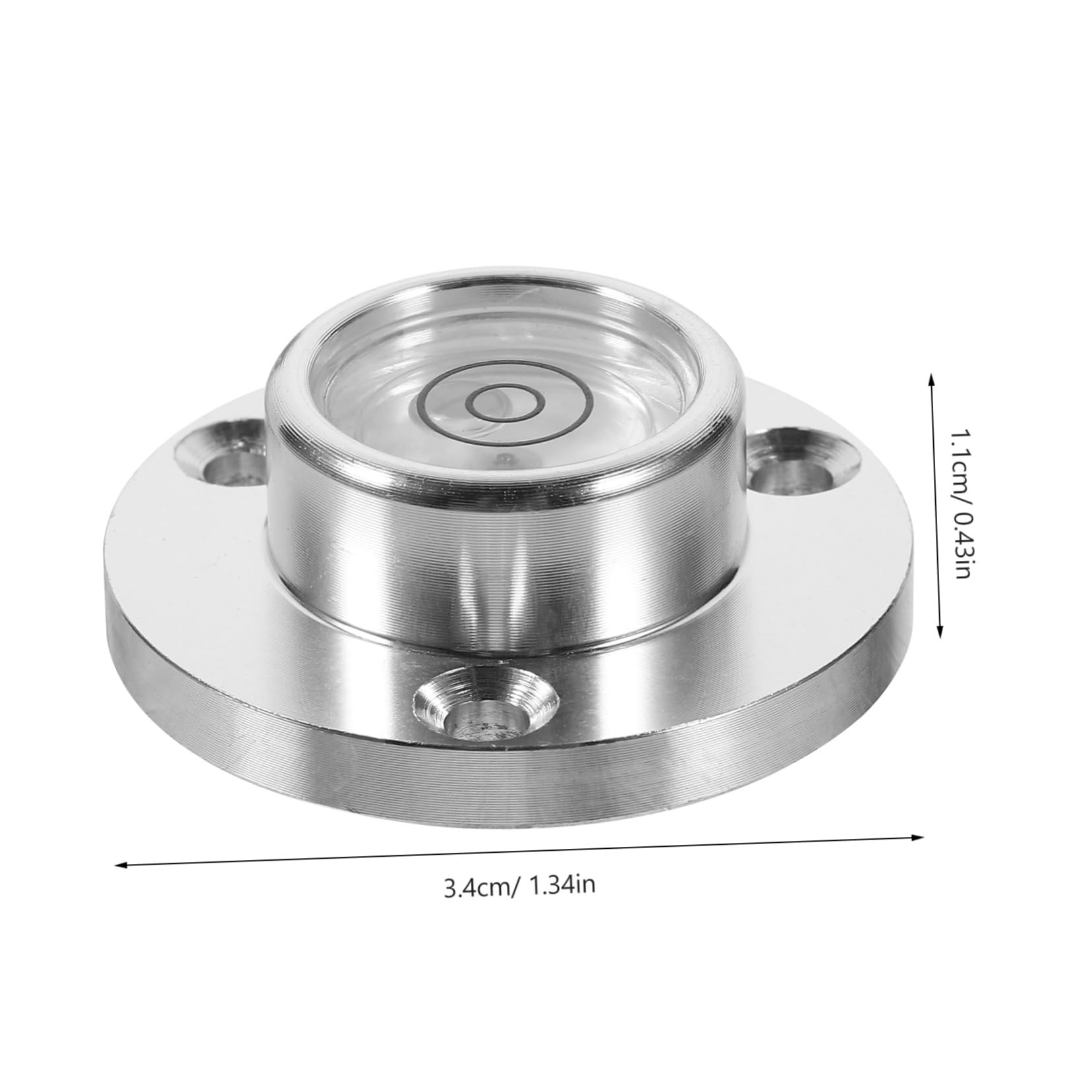 LALAFINA Bubble Level Measuring Tool Small Level Scale Aluminum Material for Rv