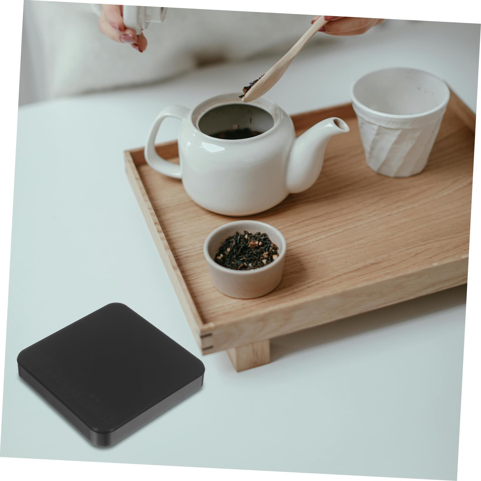 Bilancia Elettronica per Caffè con Timer Integrato Ricaricabile Capacità Precisione per Espresso e Caffè Filtro Design Portatile e Compatto