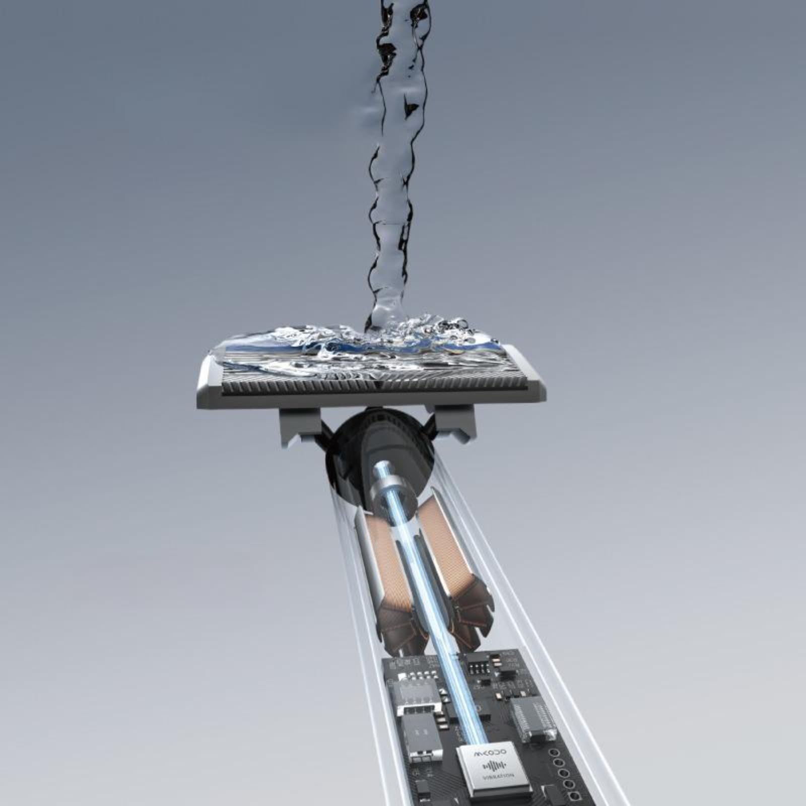 Rasoio Elettrico da Uomo – Design Rotante a 3 Testine | Alimentazione a Batteria | Completamente Lavabile (Uso Wet & Dry) | Autonomia di oltre 60 Minuti | Modello Portatile per Uso Domestico