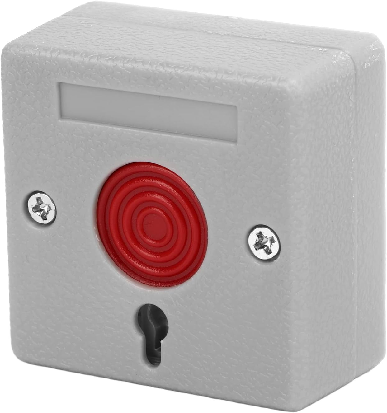 Bediffer Good ABS Panic Button, Anti Theft Safe Emergency Equipment for Nursing Homes, Banks, Jewelry Stores, Suitable for Elderly, Children, Sound Alarm System