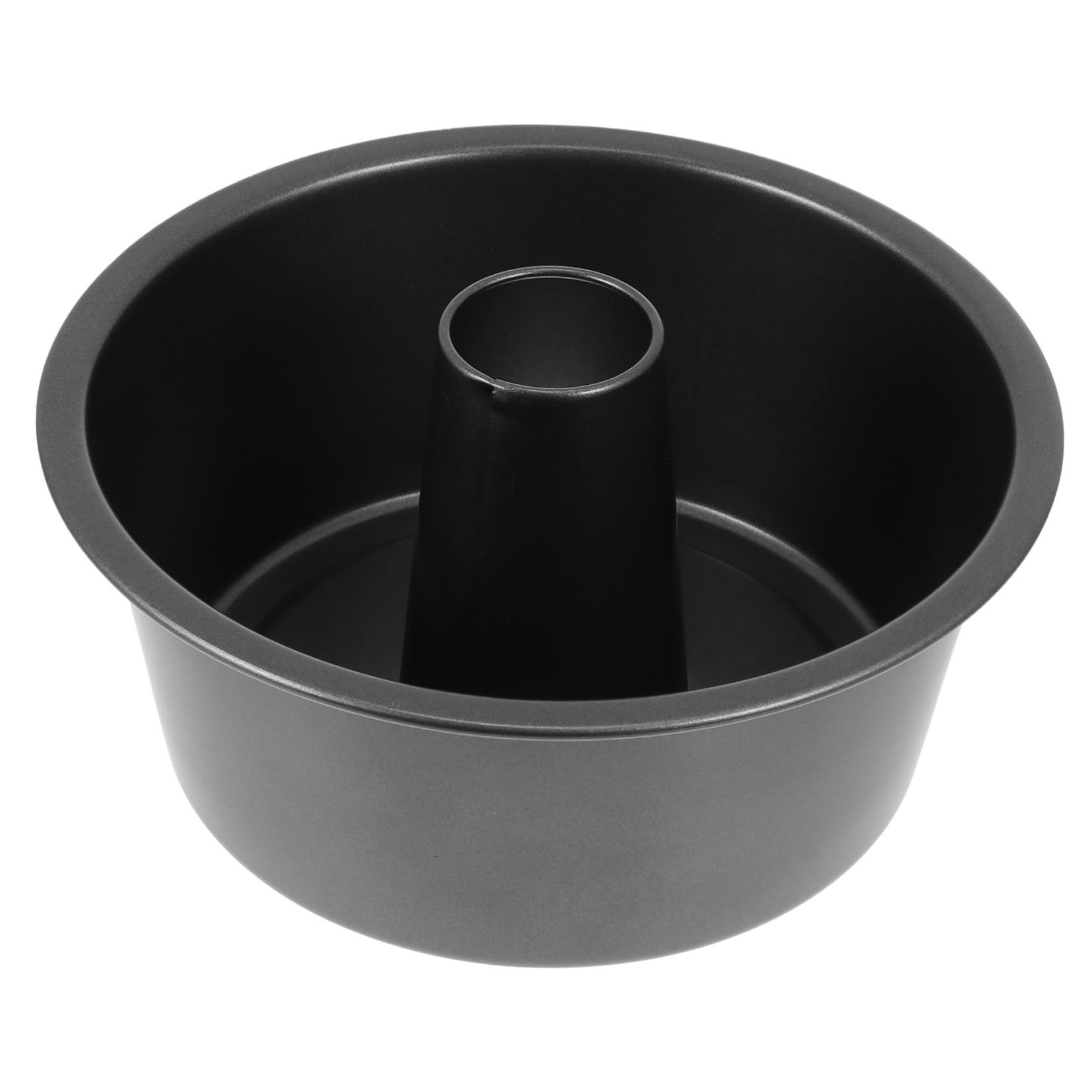Acier Carbone Moule Noir Rond Antiadhésif Creux à Gâteau