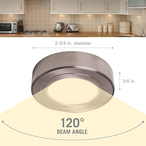 Miniatura 3 de Armacost Lighting 213411 2700K Purevue Dimmable llevó la luz del disco, blanco suave