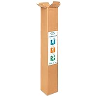 Vista 97 de IDL Packaging Cajas para envío de cartón corrugado cúbicas de 10 pulgadas de largo x 10 pulgadas de ancho x 10 pulgadas de alto (paquete de 5)