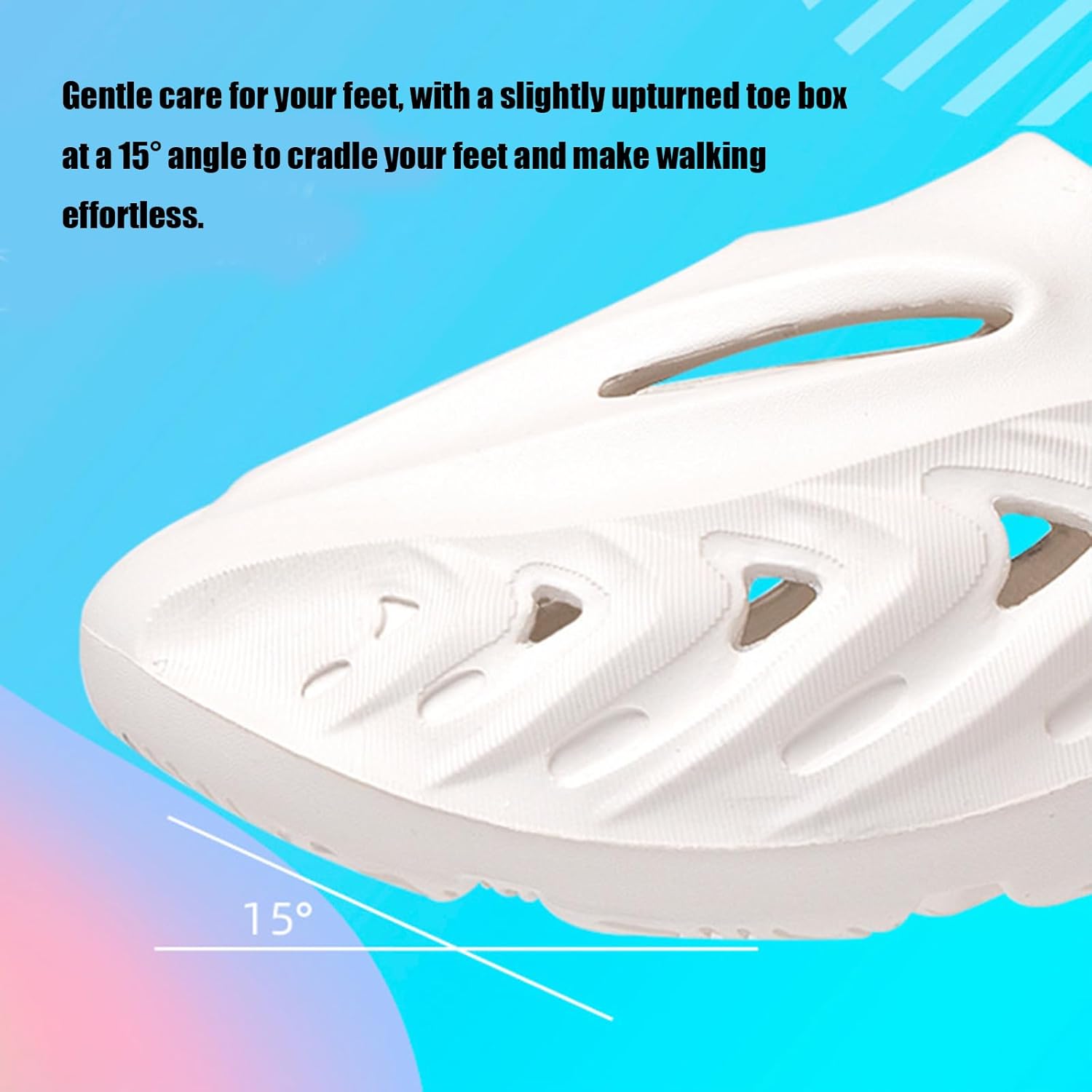 Fashion Foam Runner Shoes for Girls Boys, Hollow Cloud Slippers Pillow Kid's Beach Shoes Big Kids Lightweight Non-Slip Classic Little Kids Indoor Outdoor - Image 7