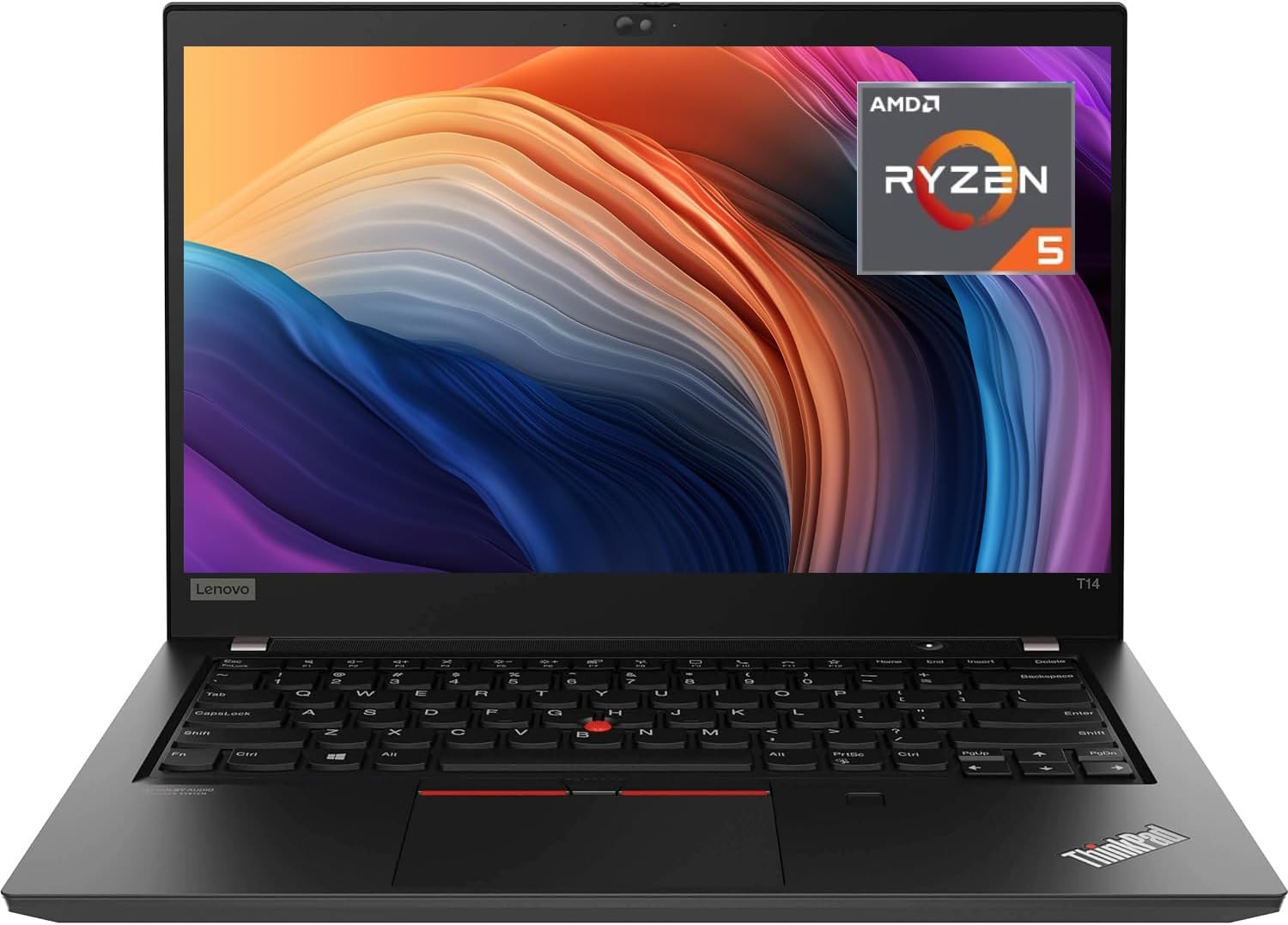 Lenovo Thinkpad T14 (Gen 1) 14" FHD Laptop Win11pro Computer, AMD Ryzen 5 Pro 4650U up to 4.0GHz, 16GB DDR4 RAM, 512GB SSD, Thunderbolt 3, HDMI, Webcam (Renewed)