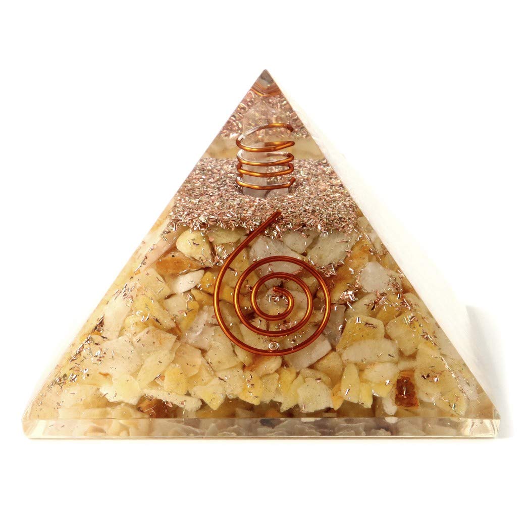 Amazon.co.jp: [GOLD STONE] アラゴナイト使用 水晶単結晶入り オルゴ