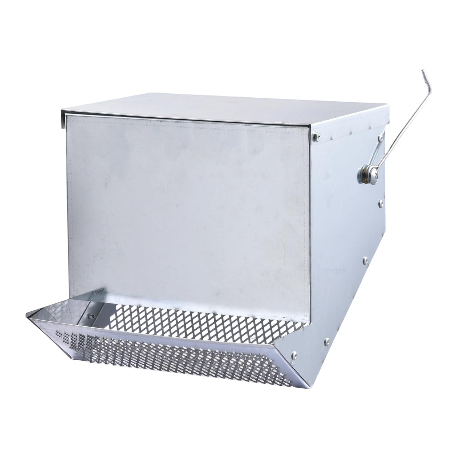 Rabbit Feeder,Automatic Feeding Station with Lid,Rabbit Hay Feeder | for Indoor Outdoor Pet Care Small Animal Bird Hamster Ferret Crate Training