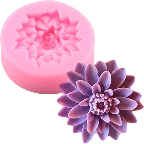 Vista 27 de ZiXiang Moldes de silicona para fondant de orquídea para decoración de pasteles, cupcakes, caramelos, arcilla polimérica, pasta de goma de Estilo b