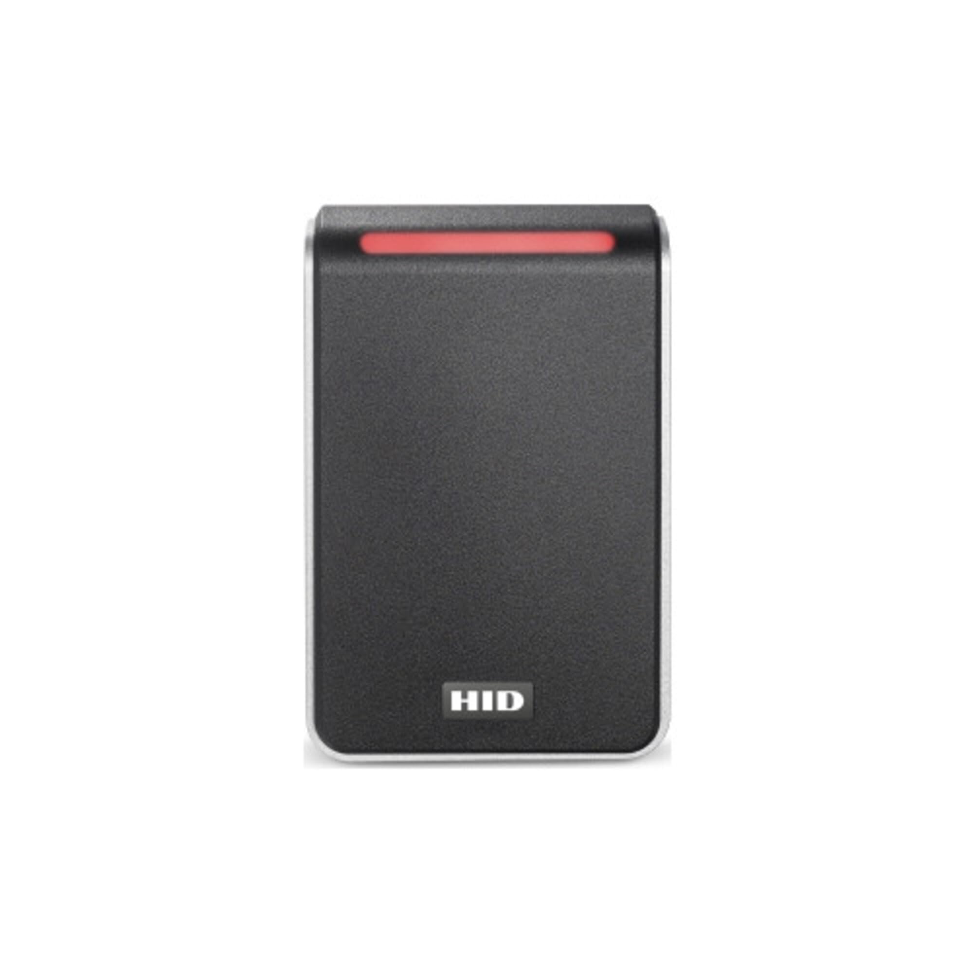 40NKS-02-000000 Signo 40 Wall Mount Reader, 13.56MHz Profile, OSDP/Wiegand, Pigtail, Mobile Ready, Black with Silver Trim (Replaces R40, RP40)