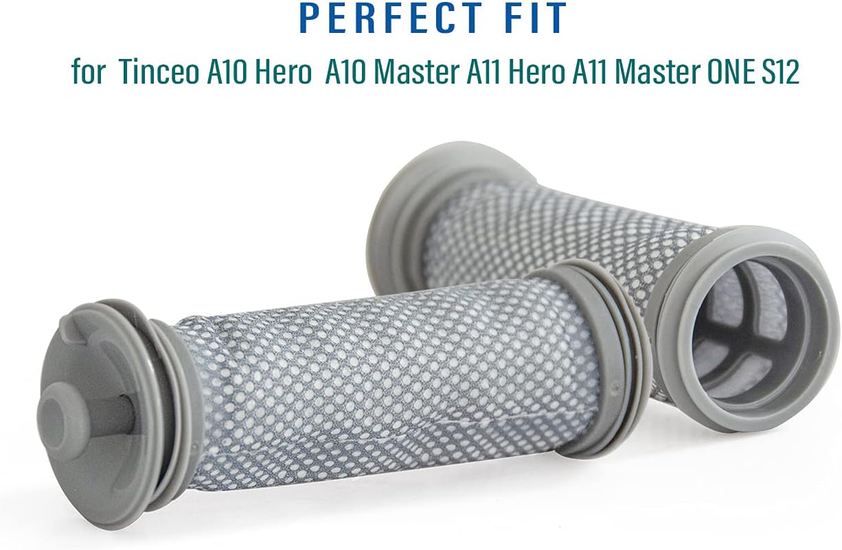 4 Pack Pre-Filters Replacement Filter Compatible with Tineco A10/ A11 Hero/Master Cordless Stick Vacuum Cleaner