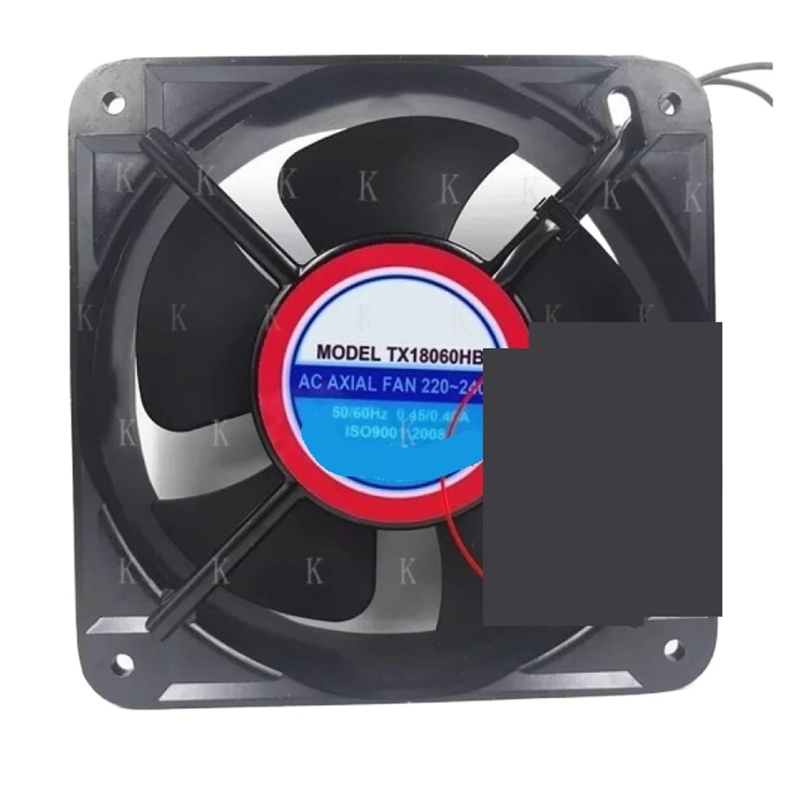 Ventilateur axial TX18060HB 18060 220V 240V pour refroidissement armoire electrique