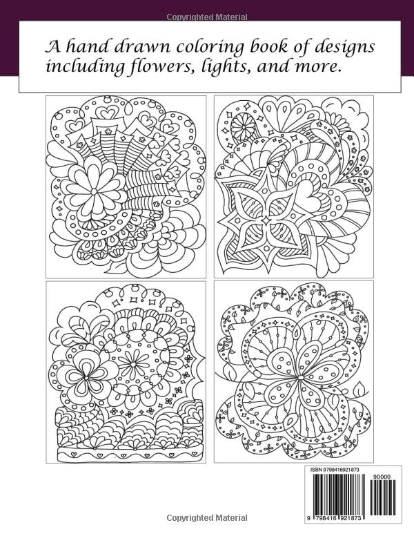 Miniatura 2 de Doodle Smash Coloring Book Flowers & Lights (Doodle Smash Coloring Books)