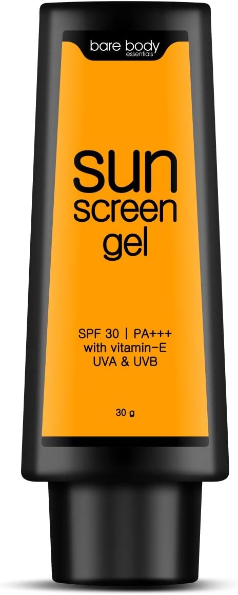 Sun Screen Gel with Vitamin E, Reduce Tanning, PA+++, Broad spectrum, Brighten and Nourish, Non-oily, UVA & UVB Protection, For All Skin Types, 30g