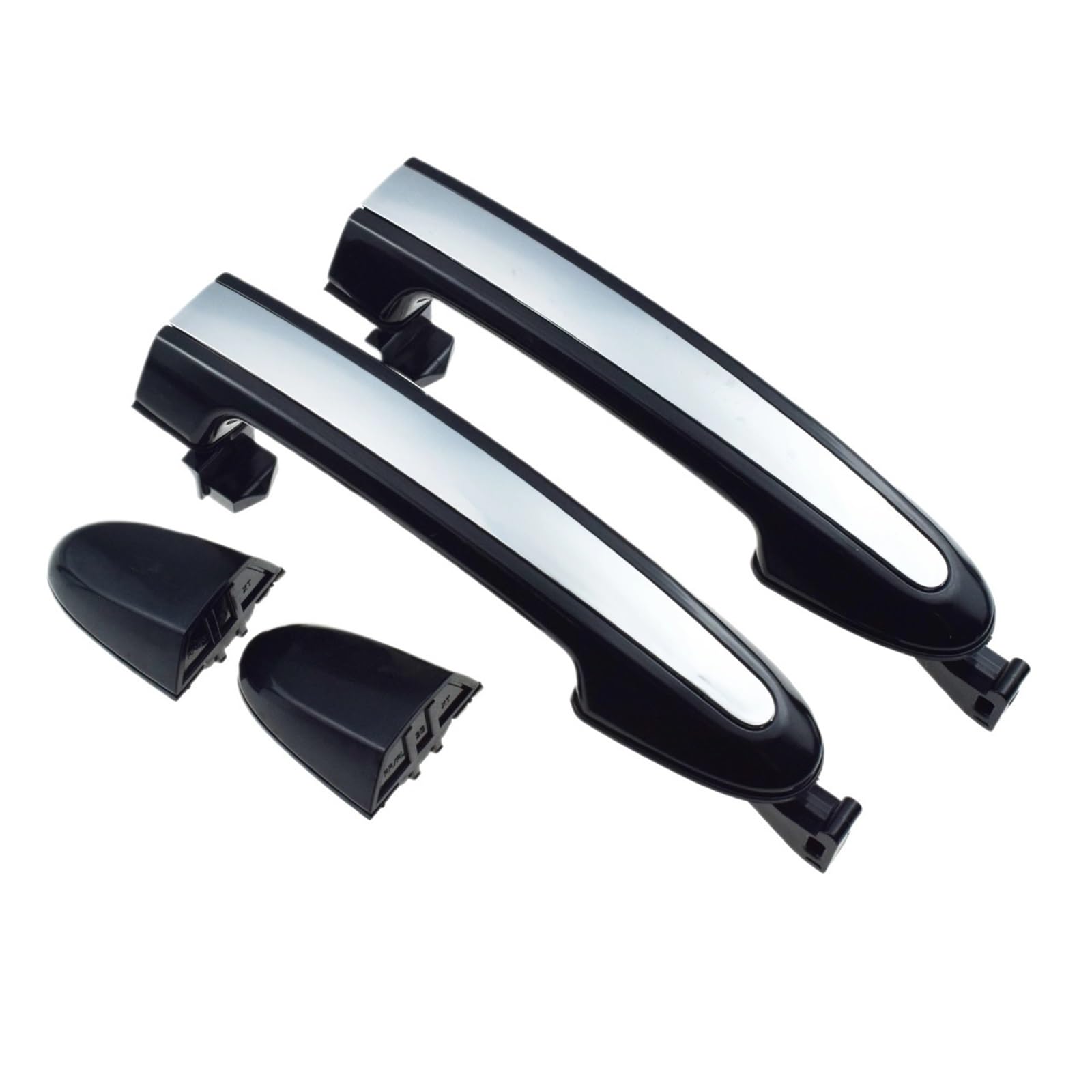 HILLAR Door Outer Handle for Hyundai for Santa Fe 2.4L 3.5L 2007-2012 Exterior Door Handle 826512B000 826612B000 836512B000(Rear LH RH)