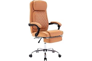 Vibrant Yellow Ergonomic Computer Chair