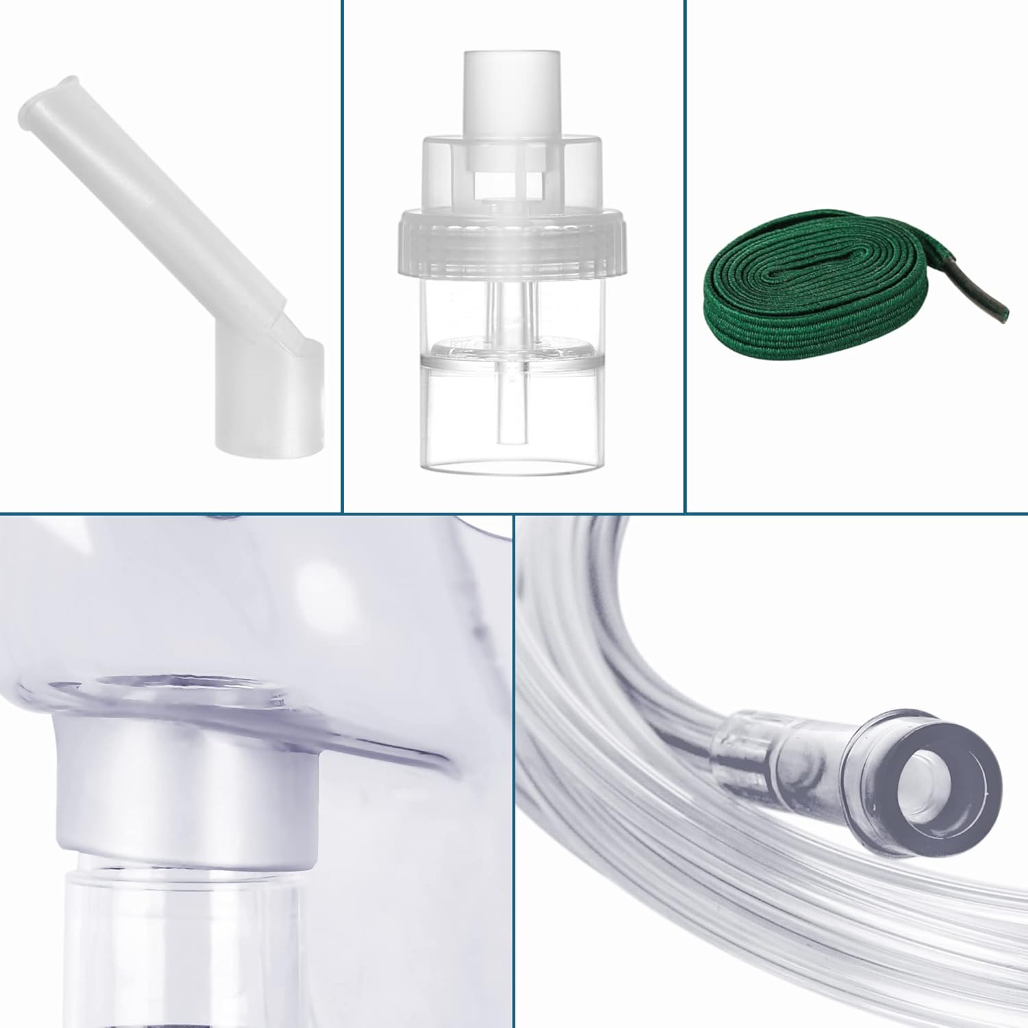 A Set of Replacement Part Kit with 6 PCS Filters for Home Use(Transparent) : Health & Household