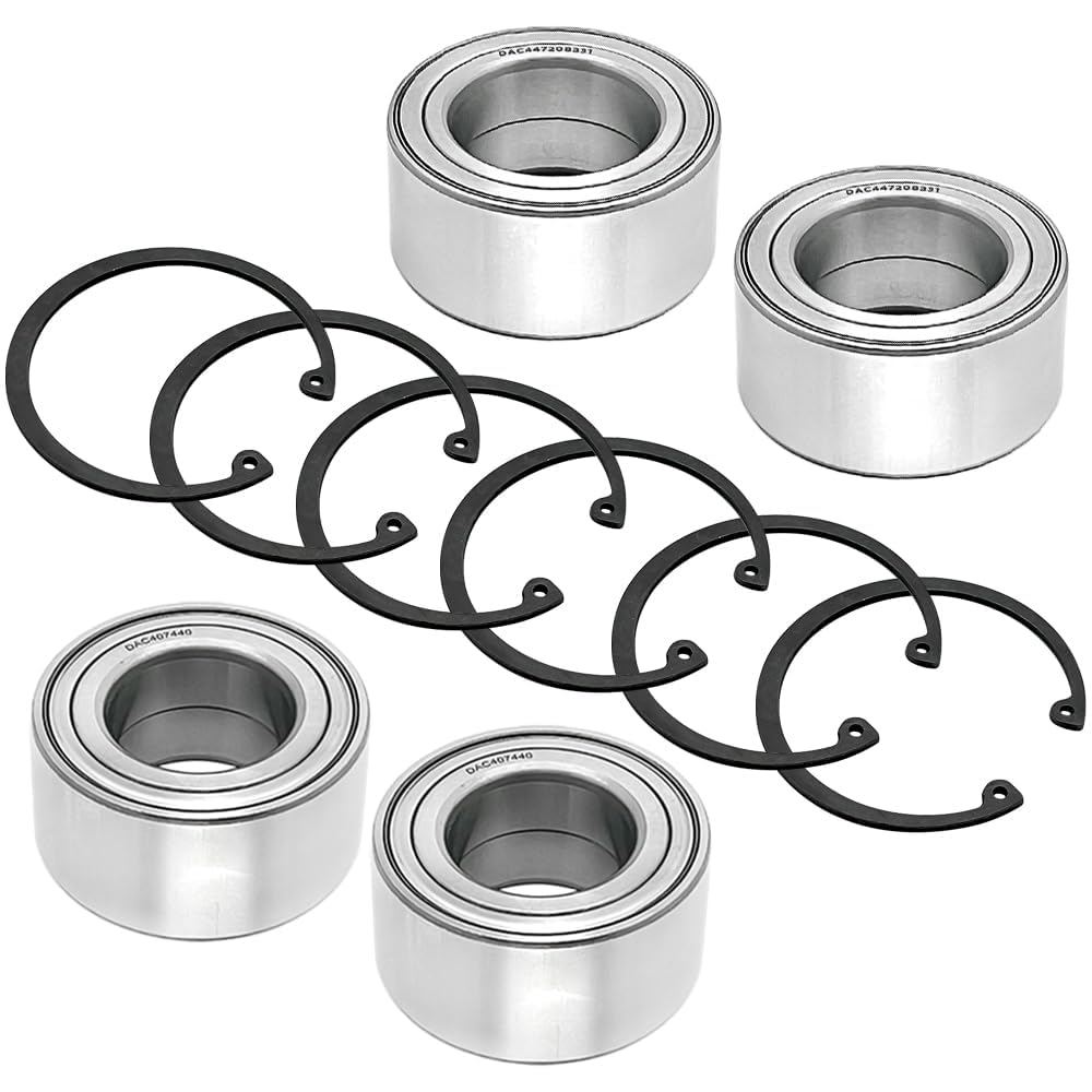 Rodamientos de rueda delantera y trasera reforzados para Polaris RZR 800 570 Ranger 500 570 700 800 900 1000 Diesel ACE Brutus PRO XD