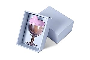 VIKROM Sippy Cup Wine Glass with Straw: Your Go-To Spill-Proof Wine Buddy