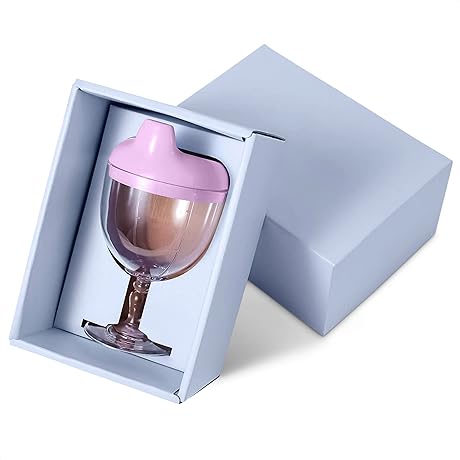 VIKROM Sippy Cup Wine Glass with Straw: Your Go-To Spill-Proof Wine Buddy