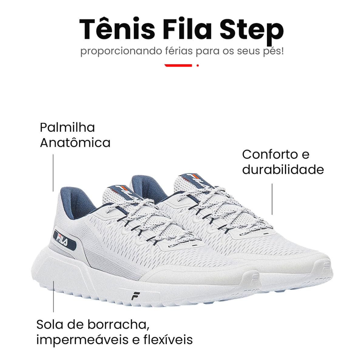 Tênis Fila Step masculino em promoção! Veja a oferta e mais achadinhos de Tênis 8 Hoje é o melhor dia para comprar Tênis Fila Step masculino com aquele preço maroto! Promoção! Aproveite a oferta! 8