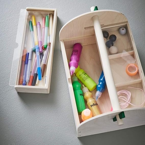 Ikea Keçe Uçlu Kalem 24 Parça Karışık Renkler