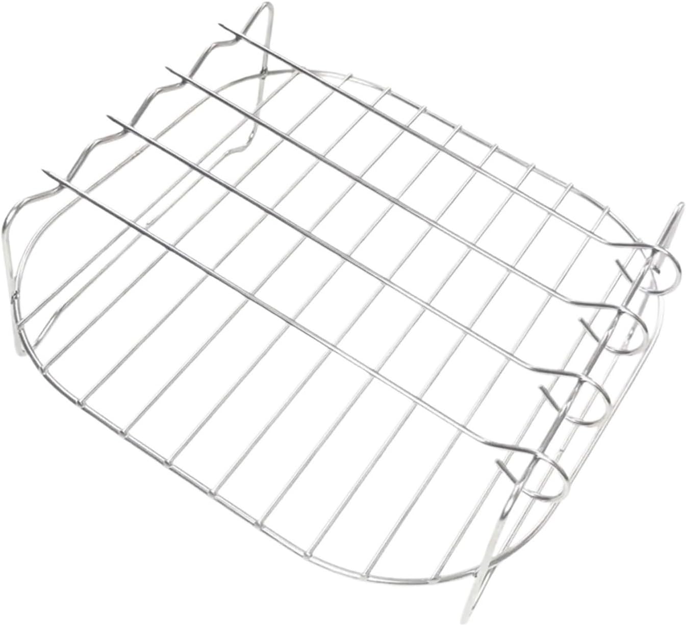Premium Air Fryer Stand, Versatile BBQ Rack For Grilling And Baking