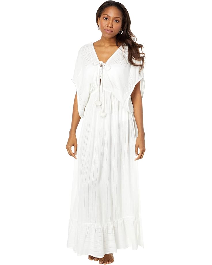 America & Beyond Ivory Maxi Dress - Main View