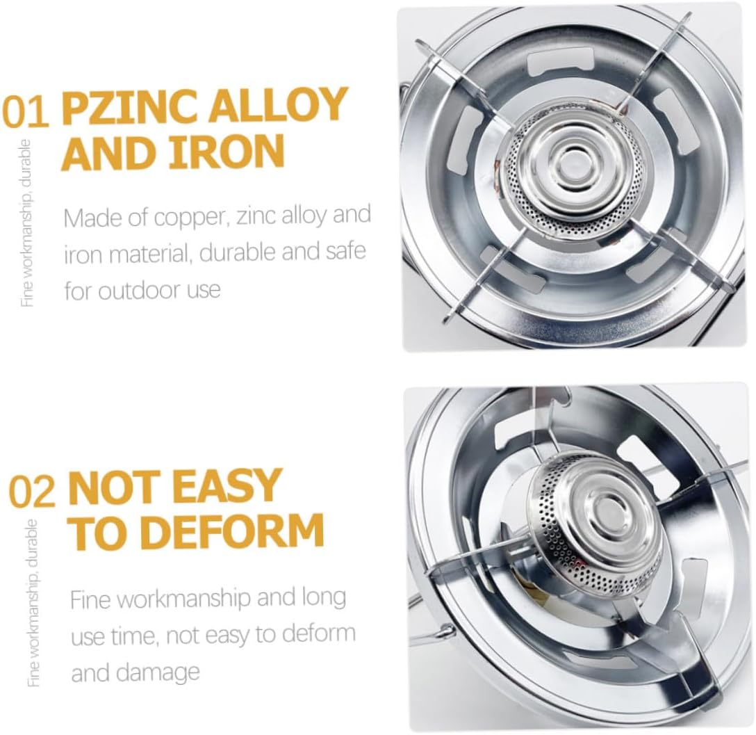 Portable Camping Gas Stove Burner Base Outdoor Cooking Stove for Hiking Backpacking and Family Use