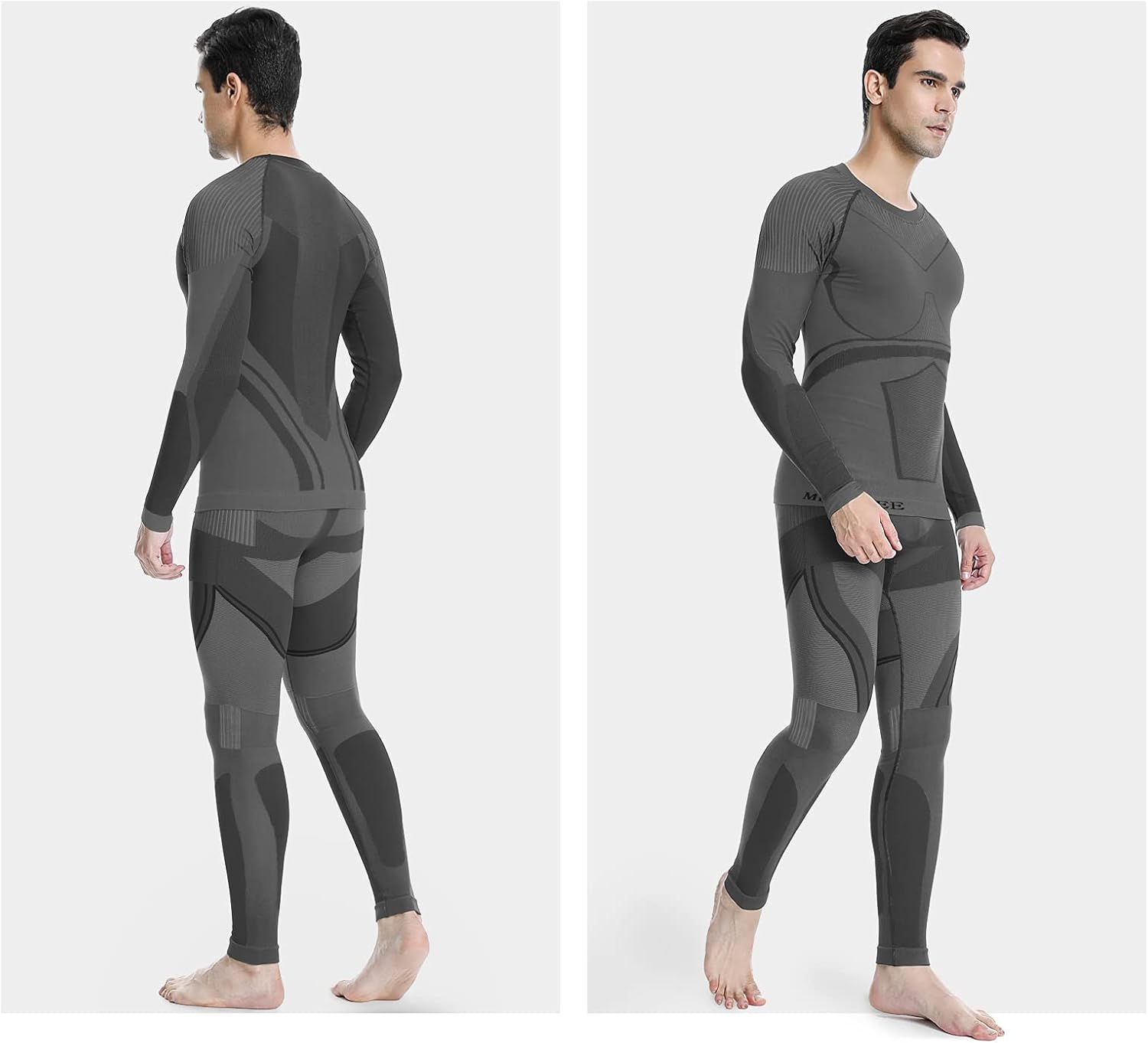 Miniatura 2 de Ropa interior térmica para hombre, forro polar de invierno, ropa interior de compresión para hombre, ropa interior y parte inferior cálida