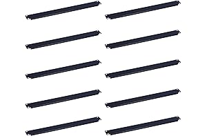10 Pack 1U Blank Panel Spacer for 19in Server Rack Enclosure