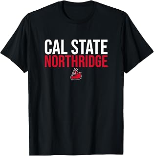 Cal State Northridge CSUN Matadors Stacked T-Shirt