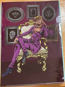 Amazon.co.jp: ジョジョ ワールド2 ジョルノ クリアファイル