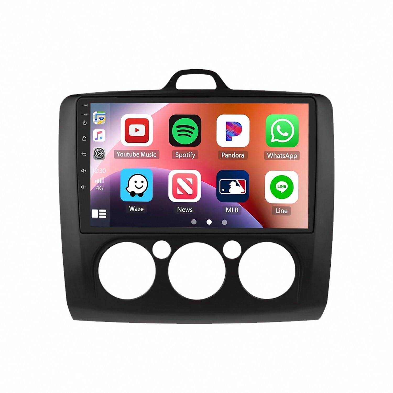 Pantalla Carplay Coche para Ford Focus con GPS y Bluetooth manos libres 8