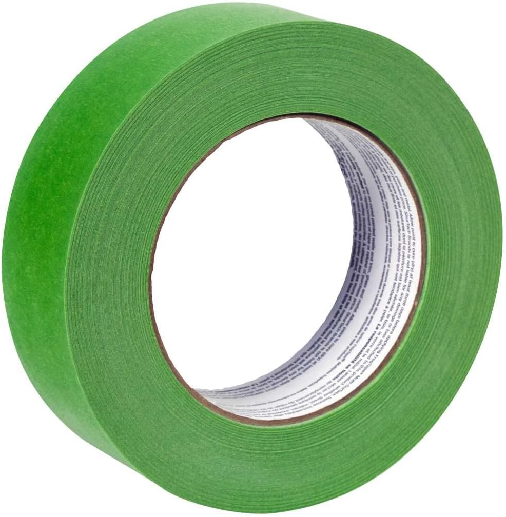 FROGTAPE 1358465 Multi-Surface Painter's Tape with PAINTBLOCK, Medium Adhesion, 1.41" Wide x 60 Yards Long, Green - Painters Masking Tape - 