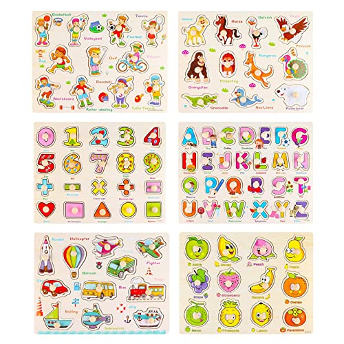 Mini Puzzle In Legno Bartl 102077 - Gioco Rompicapo Quadrato - 7 Pezzi - Made In Germany