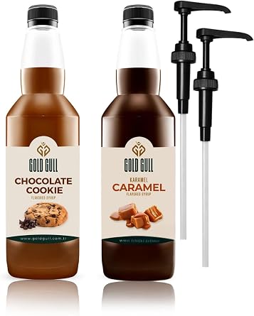ikolatal  Kurabiye & Karamel Aromal  Kahve & Meyve  urubu 2 x 700 ml.