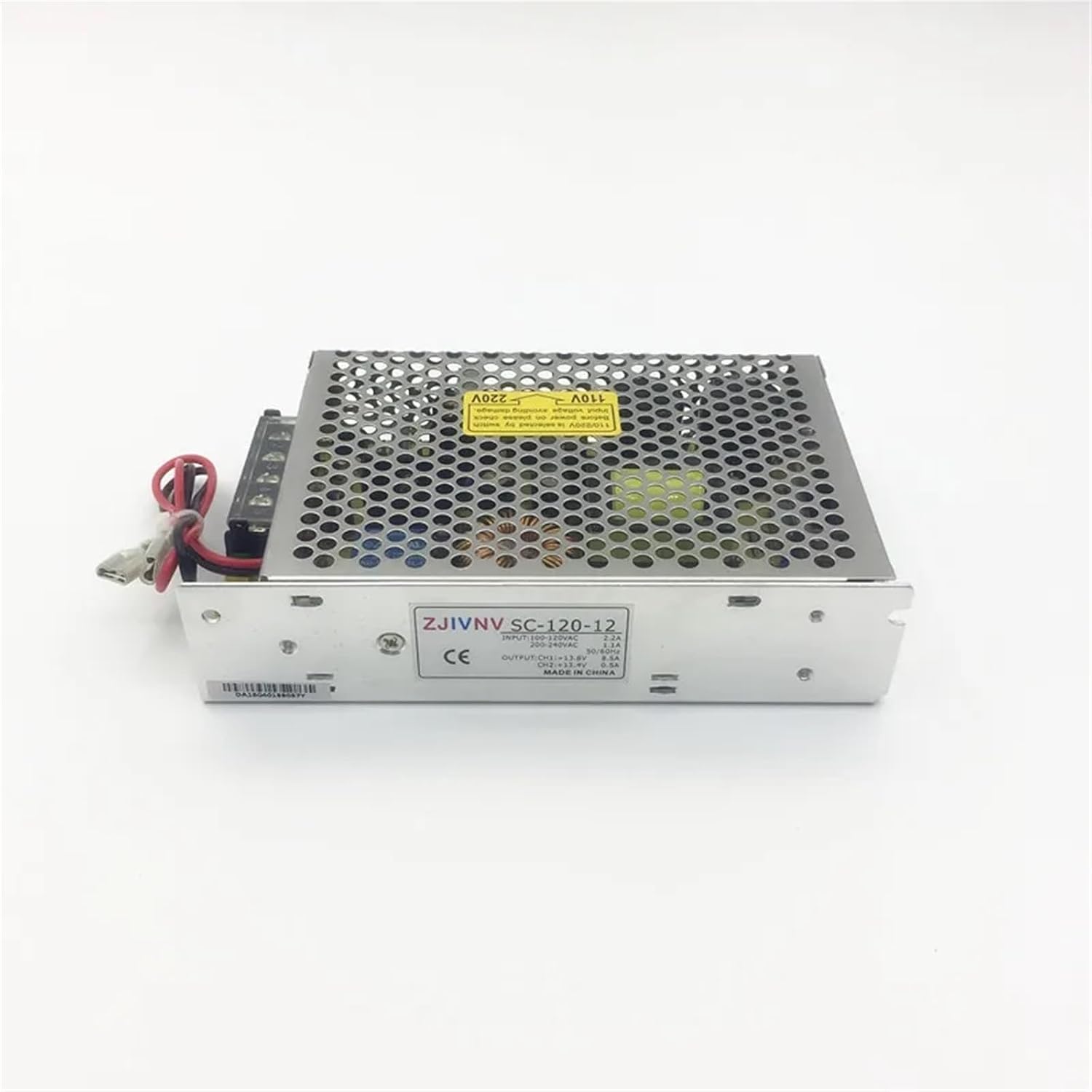 1pcs 120W 12V 8A AC-DC UPS/Charge Function Switching Power Supply Input 110/220vac Battery Charger Output 13.8v SC-120-12