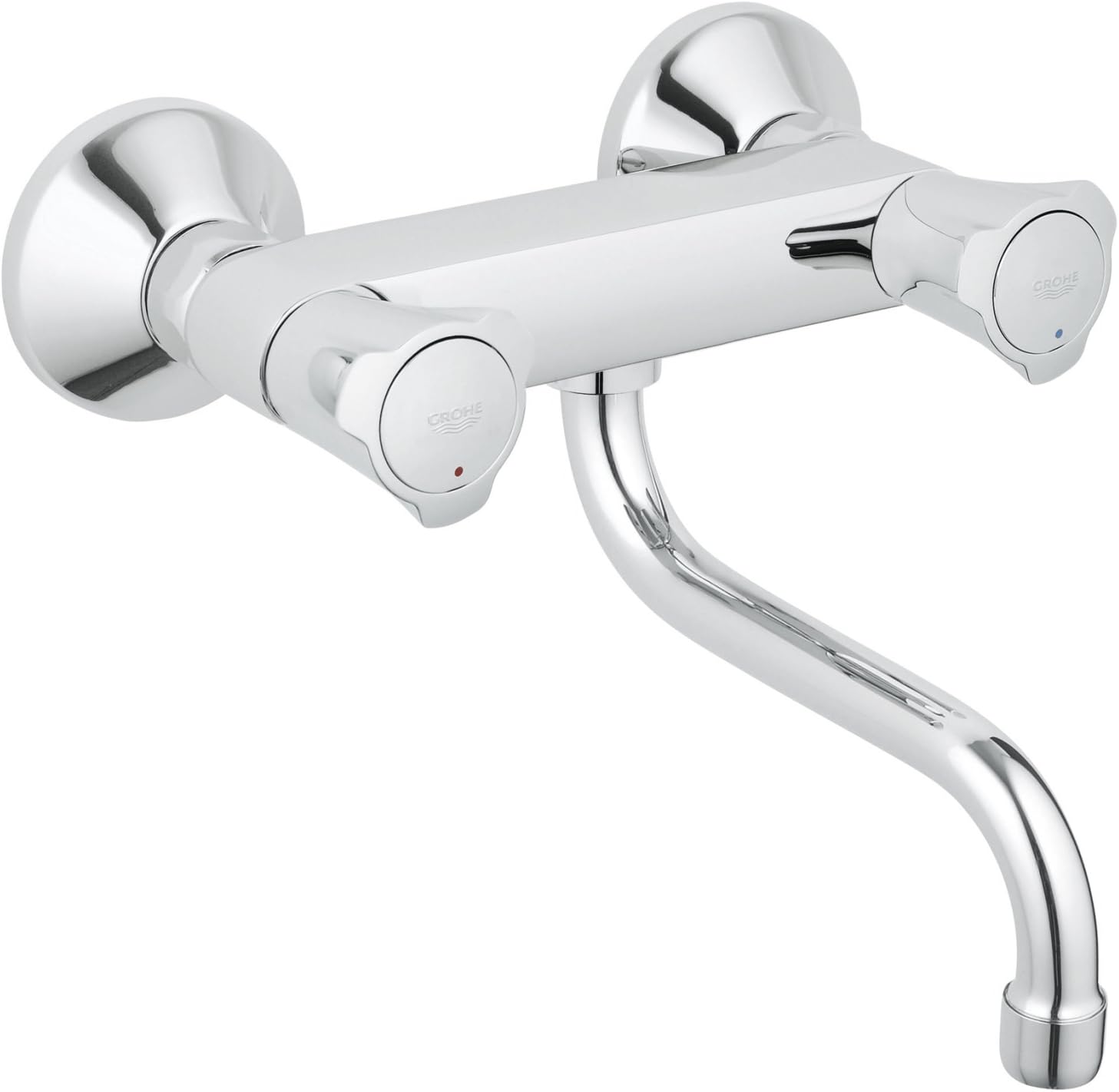 Costa L Wall Mixer, 1/2" Chrome 31187001