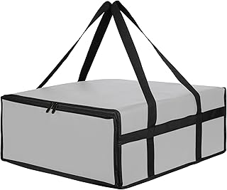 Pizza Carrier Insulated Bags Large for Deliveries, Insulated Pizza Carrier Delivery Bag 20x20 inches Food Bag for Personal and Professional Use