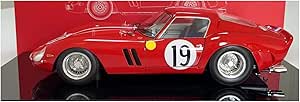 CODEX NIGHT VERSION + FINISH LINE FERRARI 250GTO le Mans 1962 1/18 KK SCALE CODEX NIGHT VERSION + FINISH LINE FERRARI 250GTO le Mans 1962 1/18 KK SCALE