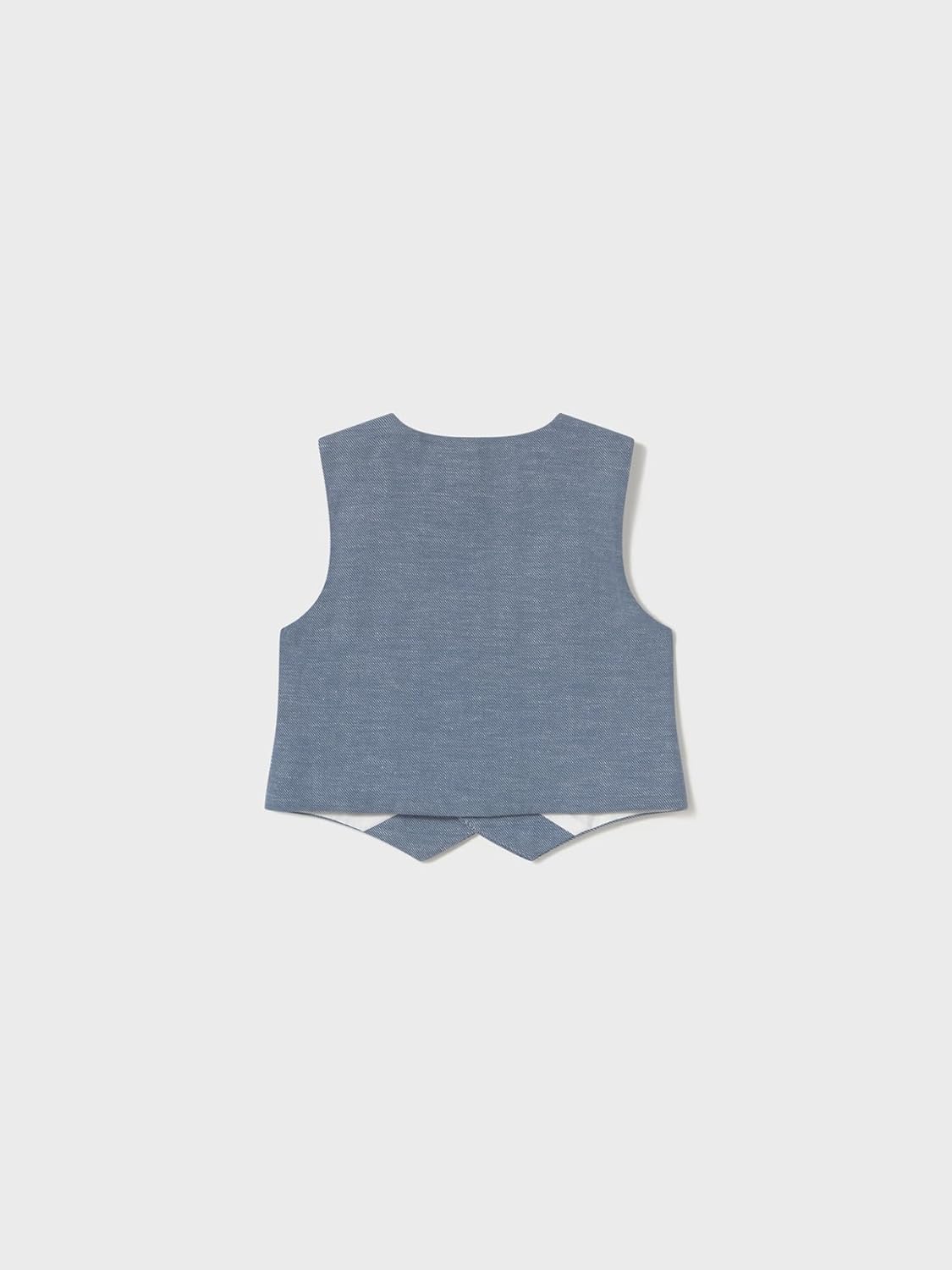 Mayoral Dress Vest for Baby-Boys Blue