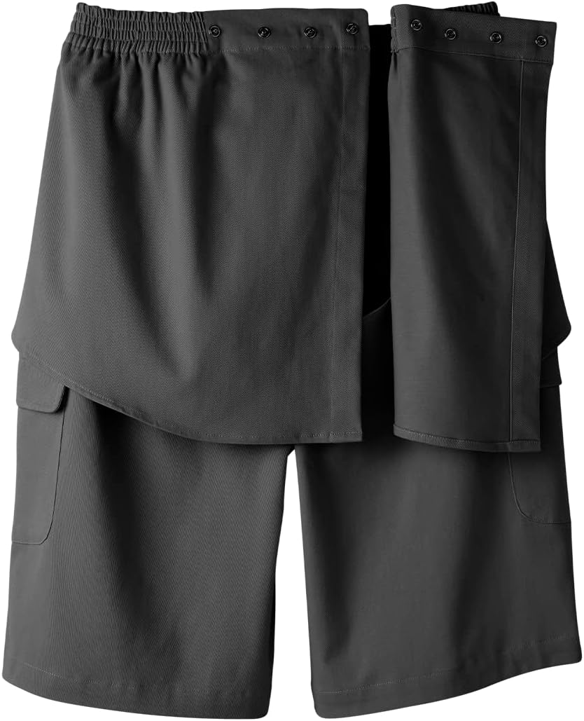 Silvert's Adaptive Clothing & Footwear Men’s Open Back Cargo Short